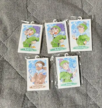 닌타마 눈 오는 날 아크릴 키링