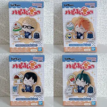 하이큐 하피피규어 히나타 카게야마 츠키시마 야마구치