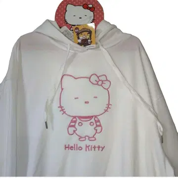 새상품 니시무라 유우지 x 산리오 헬로키티 자수 풀후드티 L 돈키