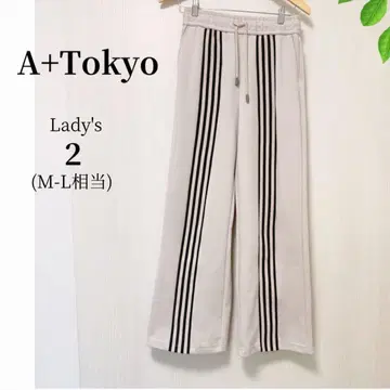 A+TOKYO 프론트 라인 저지 팬츠 라이트 그레이 이지 팬츠