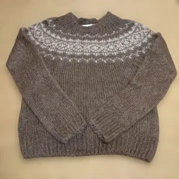 할리 오브 스코틀랜드 어반 리서치 별주 모헤어 혼방 니트