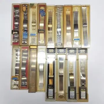 가격 인하 미사용 손목시계용 남성용 메탈 벨트 17개