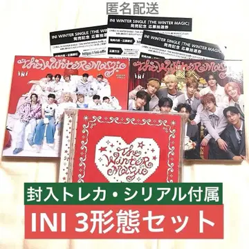 INI 8th 싱글 THE WINTER MAGIC 3 형태 세트