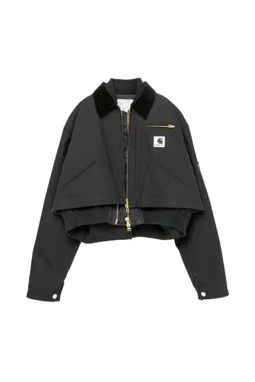 정품 sacai Carhartt 자켓 블랙
