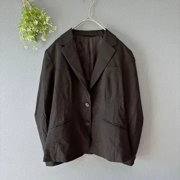 소피체[L] 고급 쿨 얇은 소재 가벼운 울 블렌드 테일러드 자켓