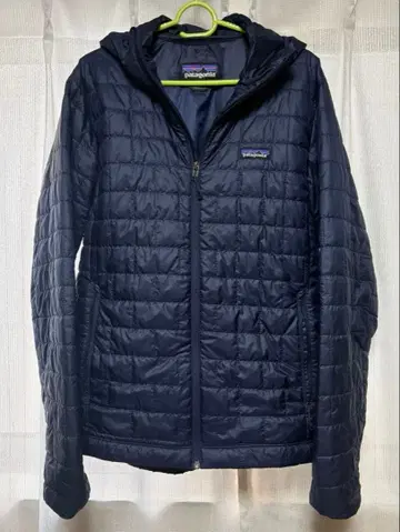 patagonia 후드 부착 다운 자켓 M 네이비