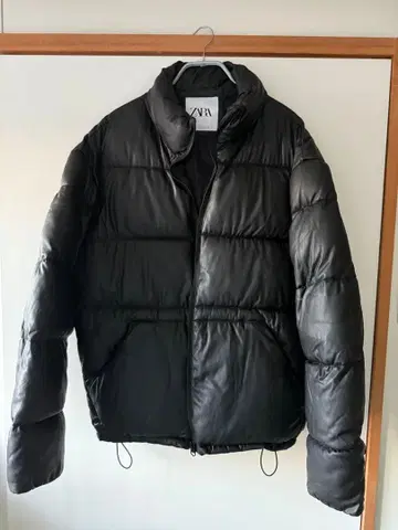 남성용 ZARA 블랙 자켓
