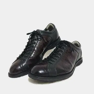 [ 미사용급 ] REGAL 리갈 드레스 신발 악어 엠보싱 66CR 27