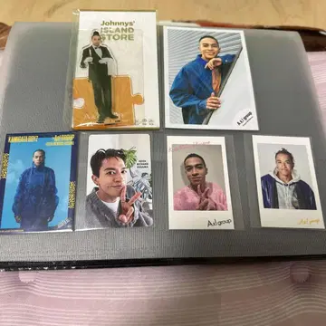 쿠사마 리차드 케이타 아크릴 스탠드 + 공식 사진, 트레카 세트