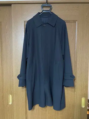 UNITED ARROWS 멜톤 래글런 슬리브 스텐카라 코트