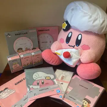 제일복권 커비 카페 숏 케이크 봉제 인형 등 A D E F G상