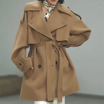 미들 트렌치코트