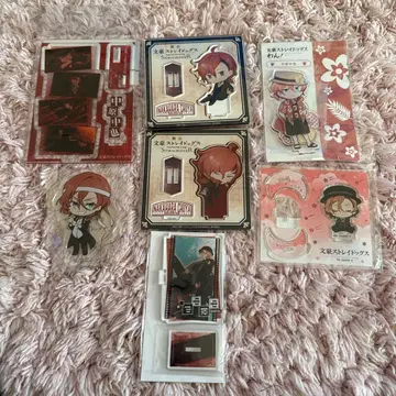 문호 스트레이독스 나카하라 츄야 아크릴 스탠드 7개 세트