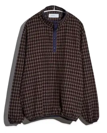 에브리원 everyone 풀오버 플리스 탑 23aw