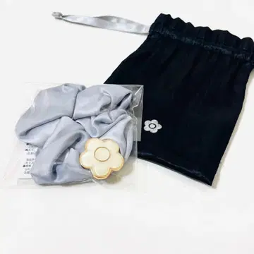 MARY QUANT 마블 캔디 데이지 스크런치 라이트 블루