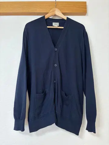 L.L.Bean 네이비 가디건 XL-REG 캐시미어 혼방
