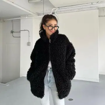 Cheri 푸들 자켓 블랙