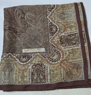 Lancel 페이즐리 무늬 스톨