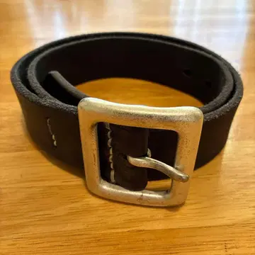 풀카운트 은니켈 도금 와일드 가죽 개리슨 벨트 사이즈 32