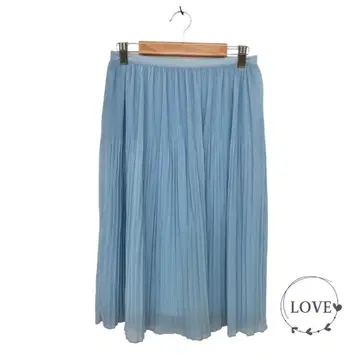 하자품 ZARA BASIC 롱 스커트 플레어 플리츠 무지 k1