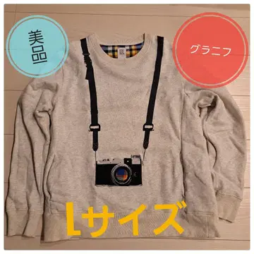 엄청 귀여운 카메라 디자인 맨투맨 L 사이즈