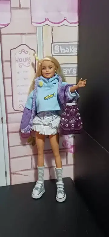 바비와 의류 세트
