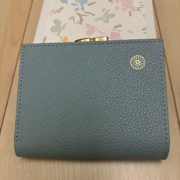 황궁 접이식 지갑 스카이블루