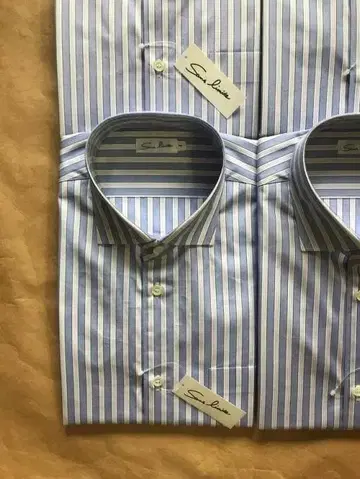 Sanslimite 토마스 메이슨 스트라이프 셔츠