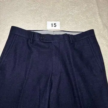 15 컨디션 최상 가을/겨울 그린 라벨 슬랙스 네이비 80 M