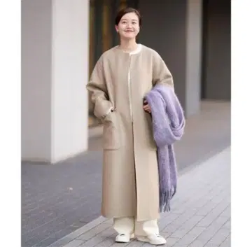 이에나 새상품 MANTECO 푸드코트 베이지 38