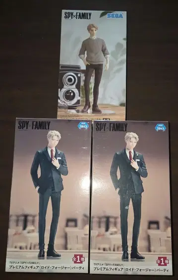 스파이 패밀리 로이드 포저 피규어 세트 미개봉