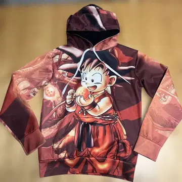 드래곤볼 손오공 후드티 S 사이즈