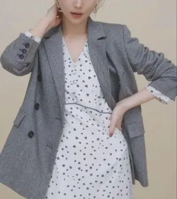 스나이델 더블 테일러드 자켓 믹스