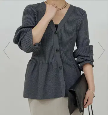 개럴개런트 가디건 [ 앞뒤 2way ] 페플럼 2WAY 가디건