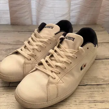 LACOSTE 화이트 스니커즈
