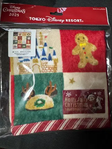 도쿄 디즈니 리조트 크리스마스 타월