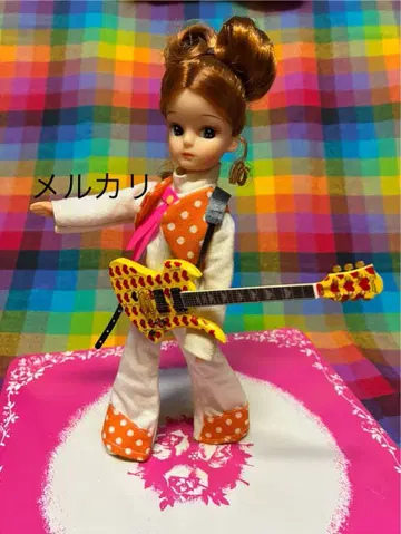 2대 리카짱 뉴리카짱 화이트 점프 수트 (의상만)