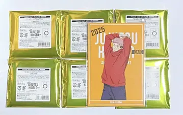 주술회전 카페 2025 엽서 세트 미개봉 아크릴 키링