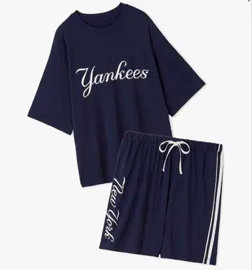 SNIDEL HOME 반팔 티셔츠 여성용 MLB 양키스