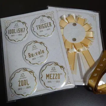 아이돌리쉬 세븐 10주년 앨범 CARILLON 특전 캔뱃지 세트