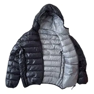 SUPERDRY 슈퍼 드라이 다운 점퍼 블랙 심플 L 사이즈