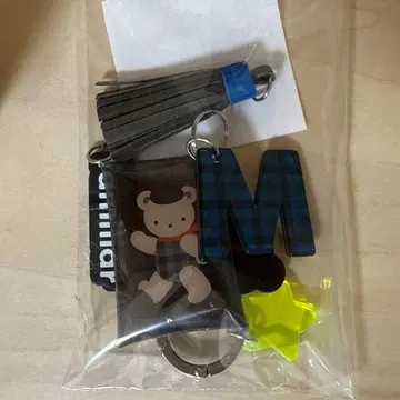 familiar 패밀리아 커스터마이즈 참 카라비너 곰 클리어 케이스