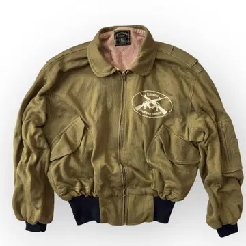 KOMODO 코모도 점퍼 바시티 자켓 밀리터리 그린 빈티지