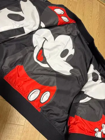 미키마우스 리버서블 블루종