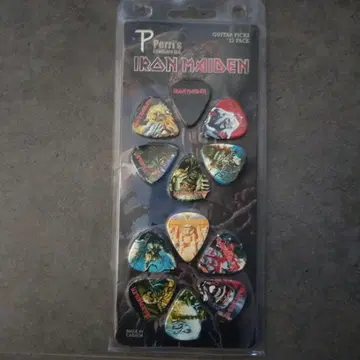 아이언 메이든 기타 피크 12개 세트