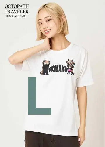 그라니프 브레이브리 디폴트 옥토패스 트래블러 HOKAKU T셔츠