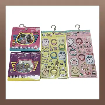 [치이카와] 오하지키풍 씰 변신 옷 갈아입기 씰 4개 세트