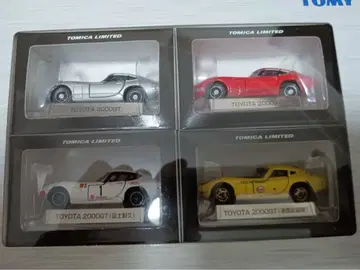 TOYOTA 2000GT 미니카 4대 세트 TOMICA