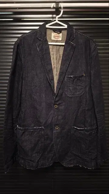 Replay 테일러드 자켓 데님 L 사이즈 인디고