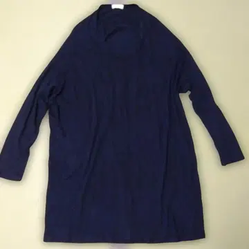 Plantation 네이비 긴팔 원피스
